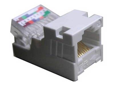 中國普天超五類RJ45插座模塊(NJA5.566.021)綜合布線設(shè)備產(chǎn)品圖片1-IT168